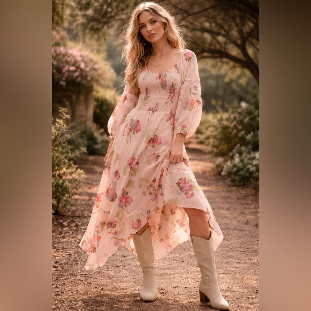 Free People Morning Glory Maxi Dress